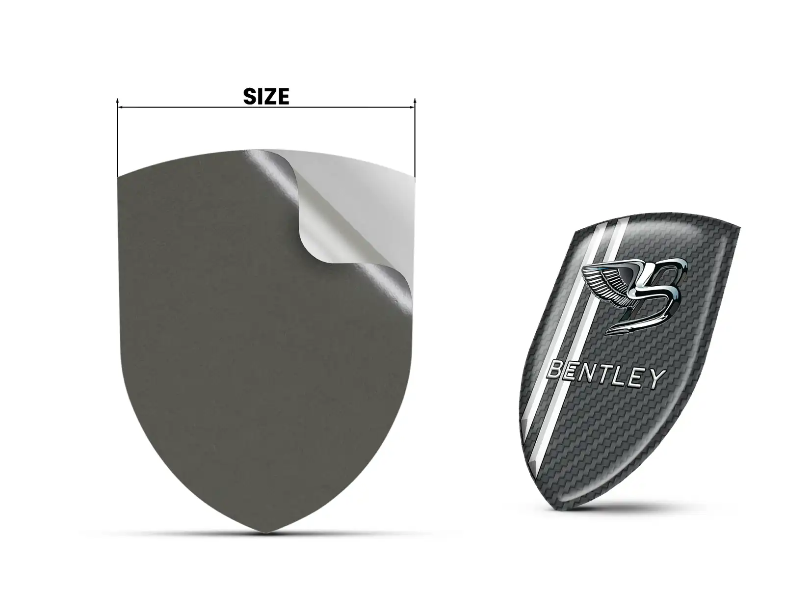 Bentley Sticker Pare-Brise Contemporain Max Chic Pro Robuste